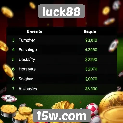 Opções de depósito e saque disponíveis no luck88