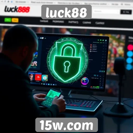Crítica sobre a segurança do site Luck88